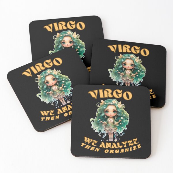 Item preview, Virgo. We Analyze, Then Organize. virgo sign designed and sold by ZodiacWonders.