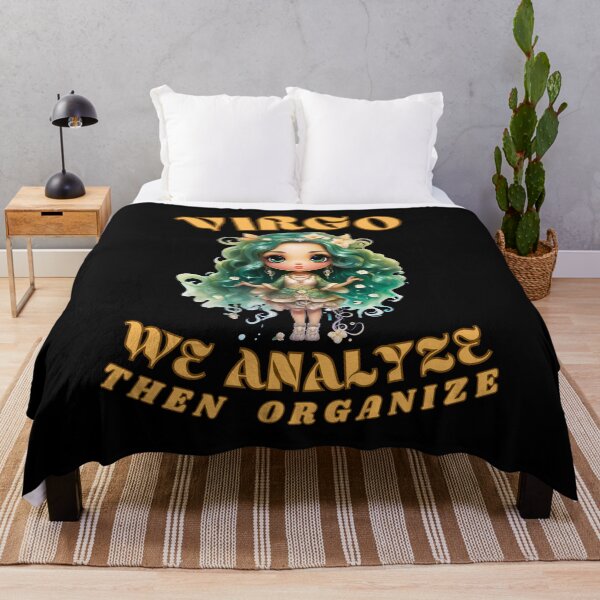 Item preview, Virgo. We Analyze, Then Organize. virgo sign designed and sold by ZodiacWonders.