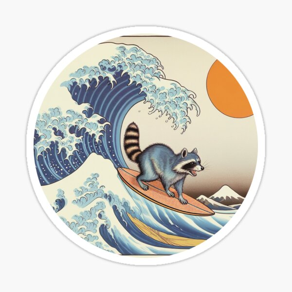 Item preview, SurfCoon designed and sold by whimsical-ai.