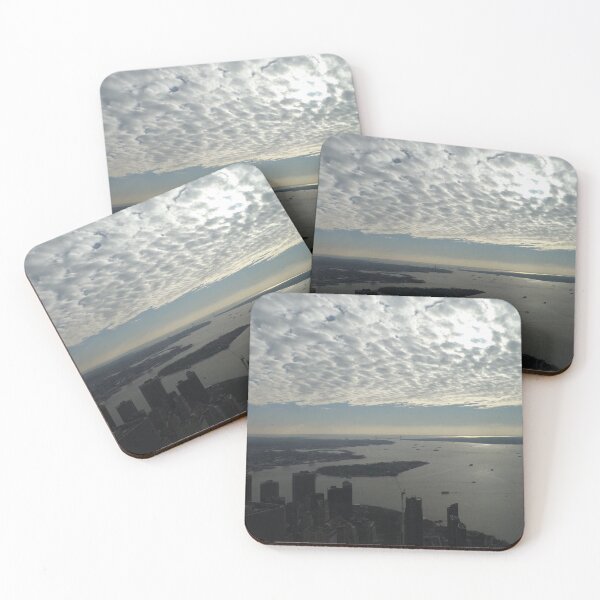 Item preview, Aerial View, Lower Manhattan, Hudson River, New York Harbor, New York City designed and sold by lenspiro.