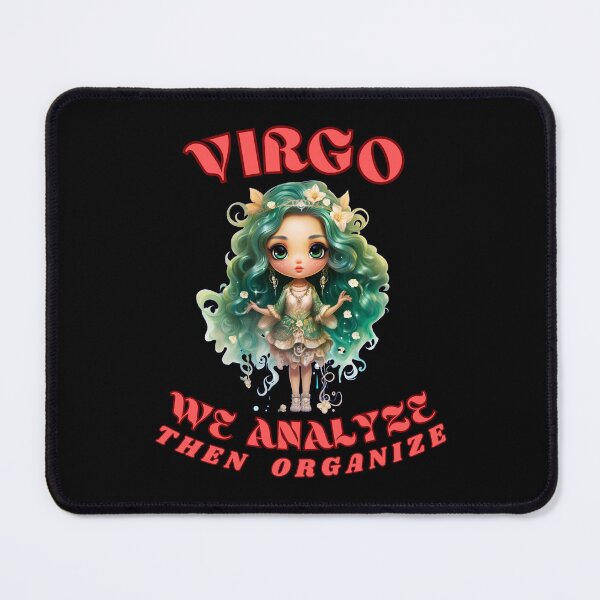 Item preview, Virgo. We Analyze, Then Organize. virgo astrology designed and sold by ZodiacWonders.