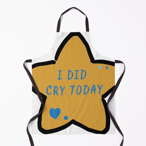 Item preview, I did cry today badge designed and sold by AfterGalaxy1159.