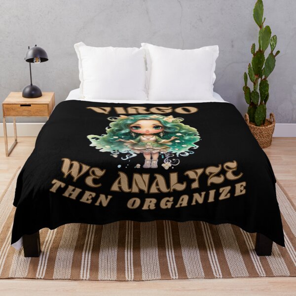Item preview, Virgo. We Analyze, Then Organize. virgo star sign designed and sold by ZodiacWonders.