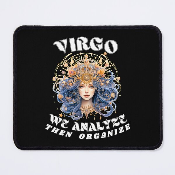 Item preview, Virgo. We Analyze, Then Organize. virgo august designed and sold by ZodiacWonders.