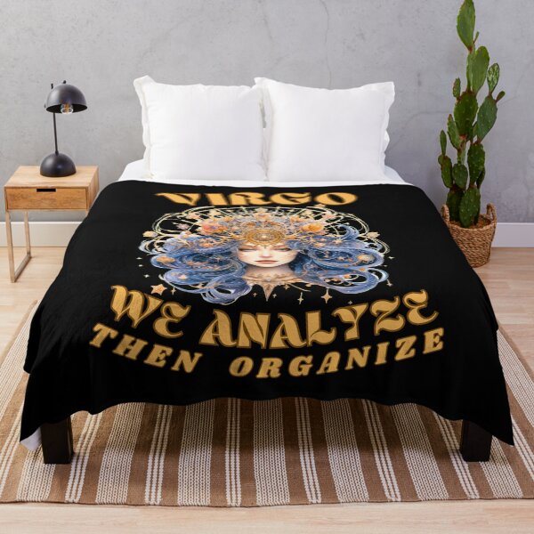 Item preview, Virgo. We Analyze, Then Organize. virgo september designed and sold by ZodiacWonders.