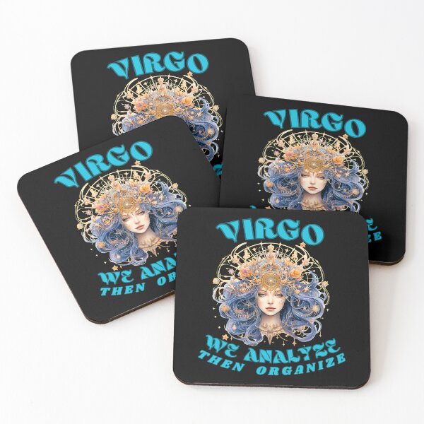 Item preview, Virgo. We Analyze, Then Organize. virgo season designed and sold by ZodiacWonders.