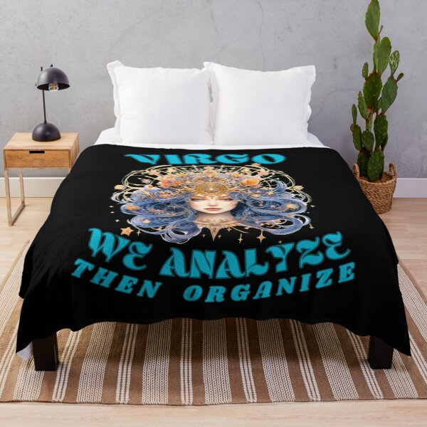 Item preview, Virgo. We Analyze, Then Organize. virgo season designed and sold by ZodiacWonders.