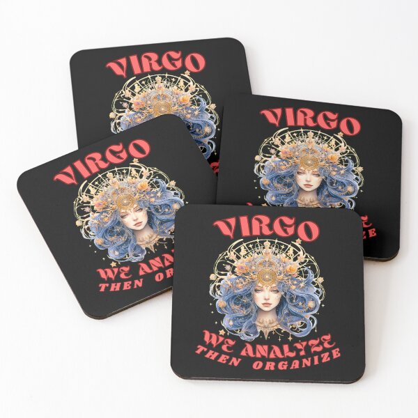 Item preview, Virgo. We Analyze, Then Organize. virgo traits designed and sold by ZodiacWonders.