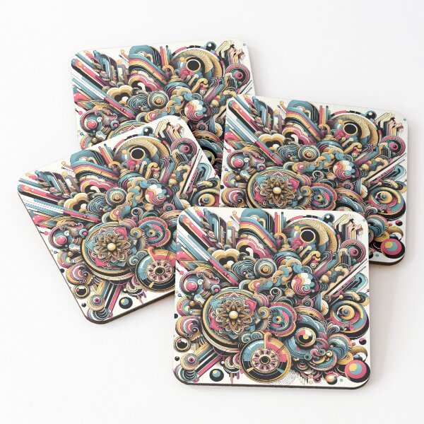 Item preview, Corful Abstract Design designed and sold by Alessei.