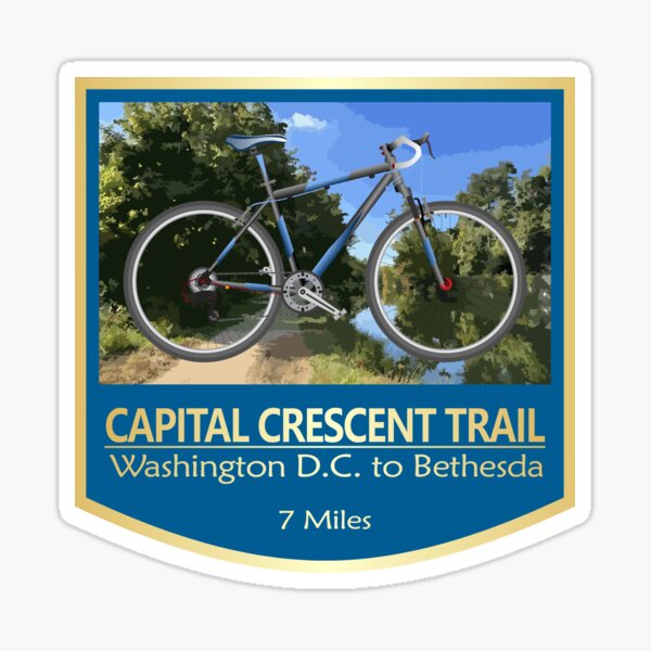 Item preview, Crescent Crescent Trail (bike2) designed and sold by curranmorgan.