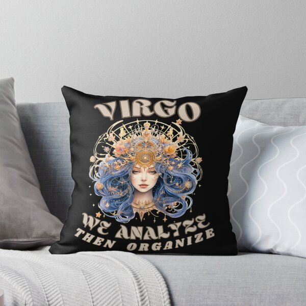 Item preview, Virgo. We Analyze, Then Organize. virgo quotes designed and sold by ZodiacWonders.