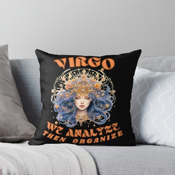 Item preview, Virgo. We Analyze, Then Organize. virgo characteristics designed and sold by ZodiacWonders.