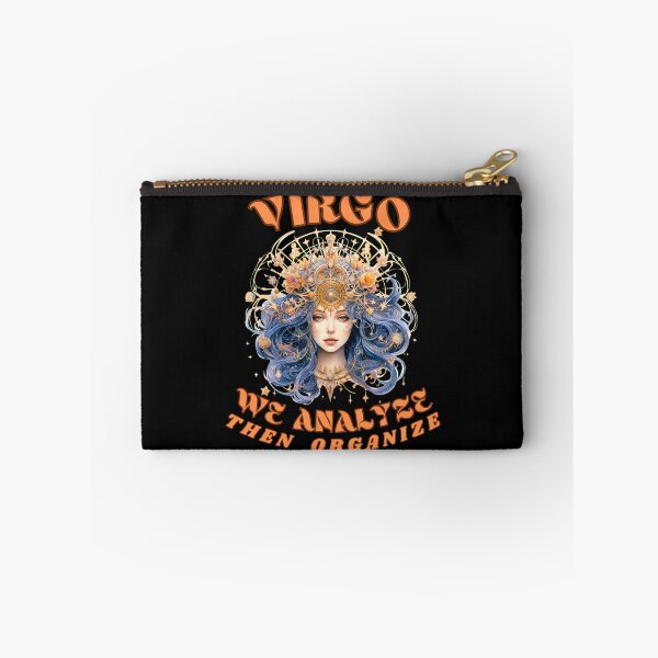 Item preview, Virgo. We Analyze, Then Organize. virgo characteristics designed and sold by ZodiacWonders.