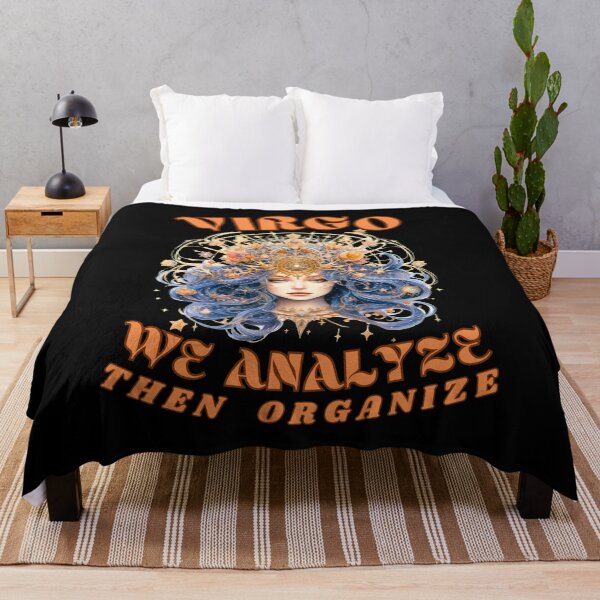 Item preview, Virgo. We Analyze, Then Organize. virgo characteristics designed and sold by ZodiacWonders.