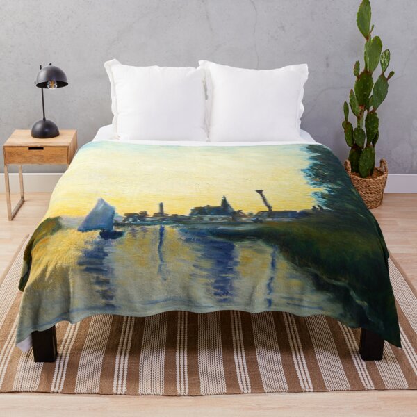 Item preview, Oil painting sunset landscape designed and sold by LauraJacome.