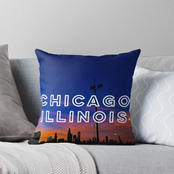 Artikelvorschau, Chicago-Illinois-Sonnenuntergangfoto entworfen und verkauft von RollingRC.
