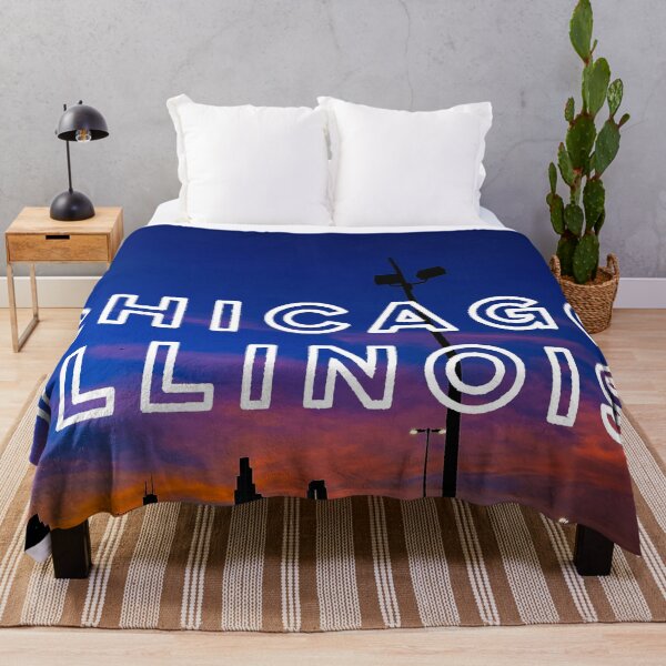 Item preview, Chicago Illinois Sunset Photo designed and sold by RollingRC.