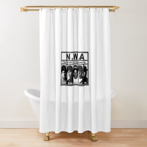 Eazy E offers Shower Curtain | Bathroom Decor Home Accessories | NWA Hip Hop Music Shower Curtain