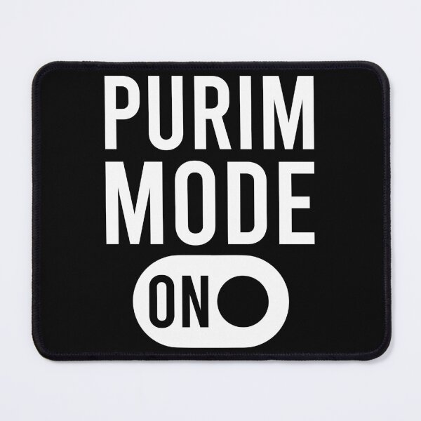 Item preview, Funny Retro Purim Mode On, Purim and Costumes, Purim Activities designed and sold by Soul-Inspirer.