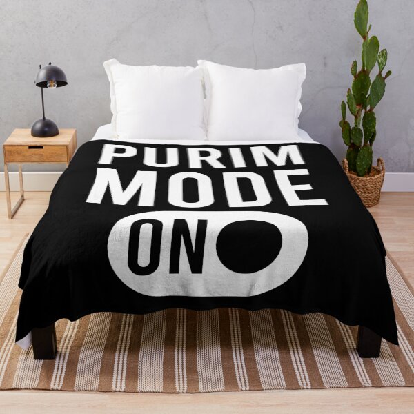 Item preview, Funny Retro Purim Mode On, Purim and Costumes, Purim Activities  designed and sold by Soul-Inspirer.