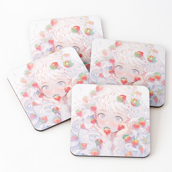 Item preview, Strawberry Bliss Anime Girl designed and sold by bubblegoth.