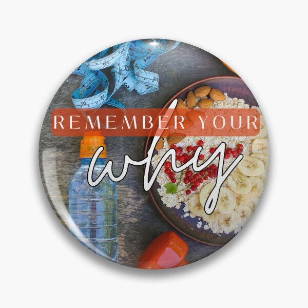 Item preview, Remember Your Why healthy habits multicolor designed and sold by Ideas-BYDESiGN.
