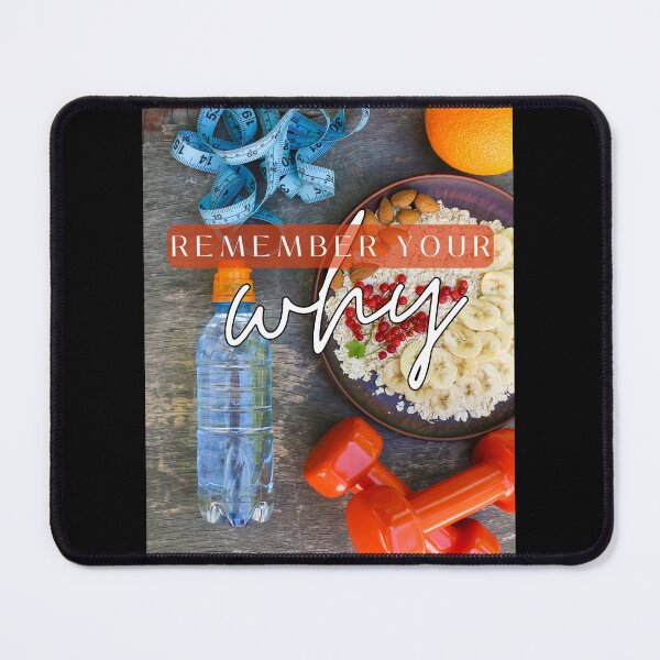 Item preview, Remember Your Why healthy habits multicolor designed and sold by Ideas-BYDESiGN.