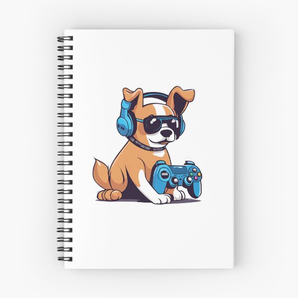 Item preview, Gamer Dog Playing Video Games designed and sold by Majestic Paws.