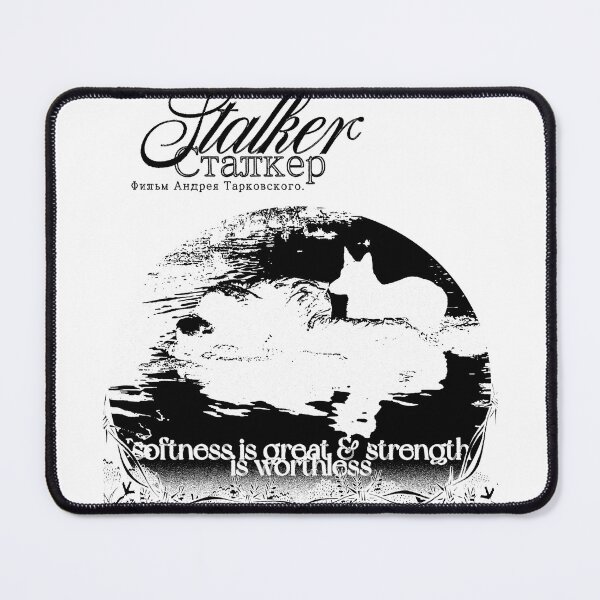 Item preview, Stalker by Tarkovsky Original Design Russian black design designed and sold by aurora-creative.