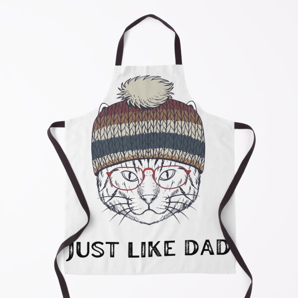 Item preview, Just Like Dad Cat designed and sold by Christa Witter.
