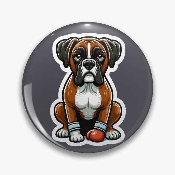 Item preview, Copia del perro Boxer lindo cachorro Boxer kawaii designed and sold by Elarex.
