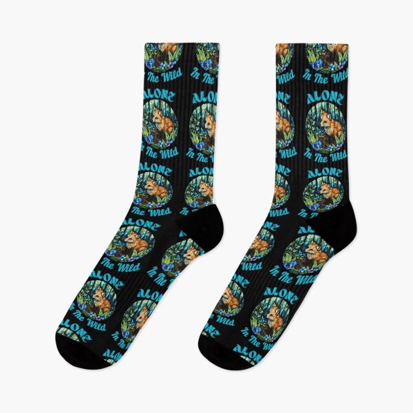 Item preview, Alone in the Wild. fox face designed and sold by FoxVibes.