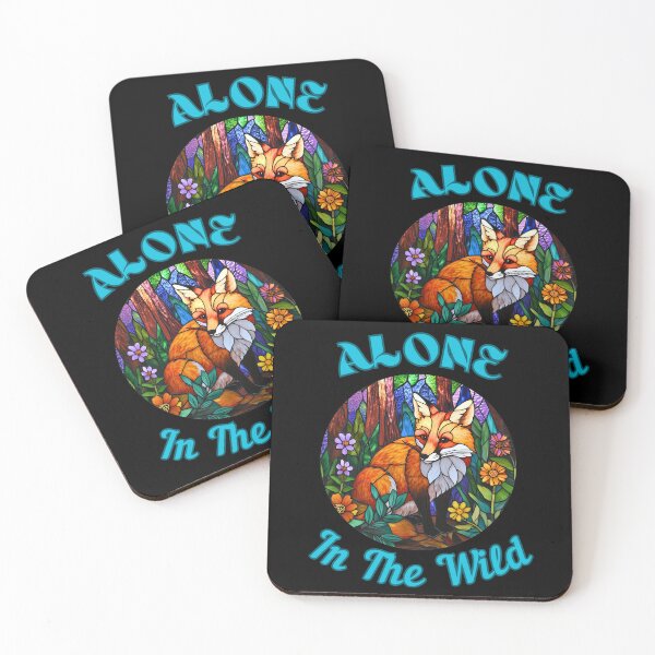 Item preview, Alone in the Wild. vintage fox designed and sold by FoxVibes.