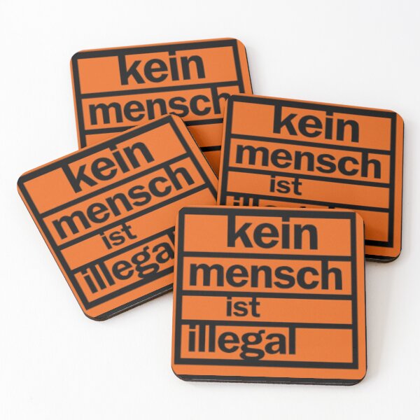 Item preview, Kein Mensch ist illegal |kein mensch ist illegal schweiz designed and sold by ArtfulWolves.