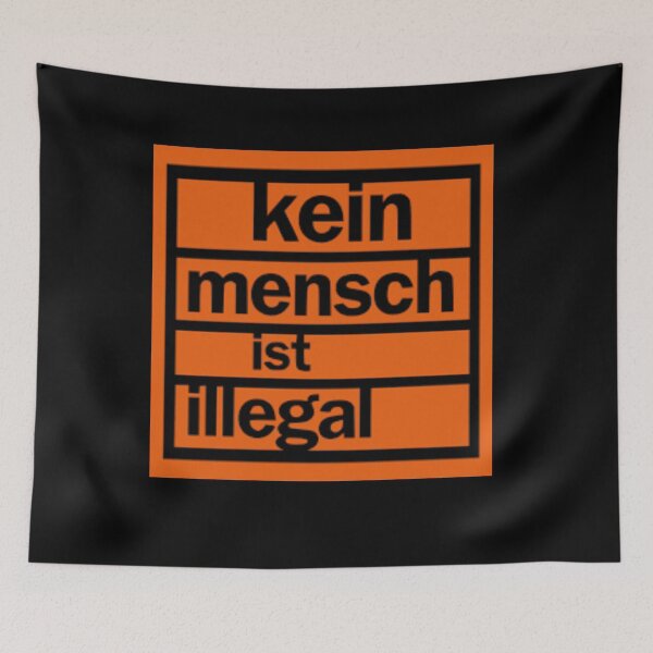 Item preview, Kein Mensch ist illegal |kein mensch ist illegal schweiz designed and sold by ArtfulWolves.