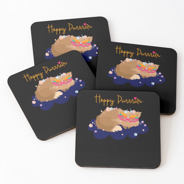 Item preview, Funny Retro Cat Happy Purim, Purim and Costumes designed and sold by Soul-Inspirer.