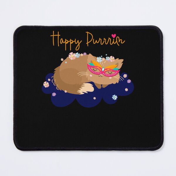 Item preview, Funny Retro Cat Happy Purim, Purim and Costumes designed and sold by Soul-Inspirer.