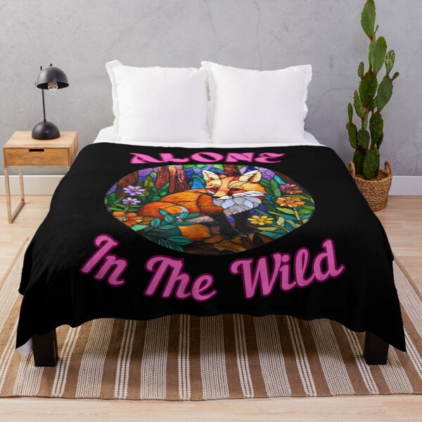 Item preview, Alone in the Wild. fox foxes designed and sold by FoxVibes.