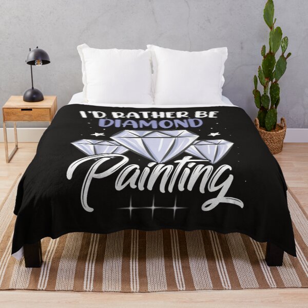 Item preview, I'd Rather Be Diamond Painting designed and sold by skeastore.