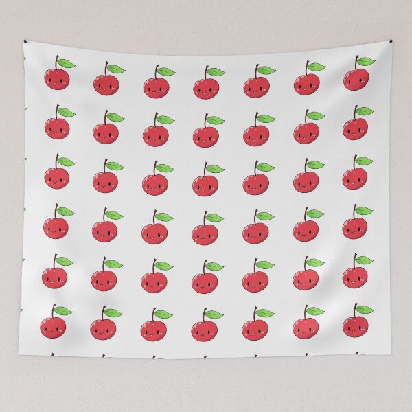 Aperçu de l'œuvre Cheery Cherry Smile créée et vendue par StickerStarSaga.