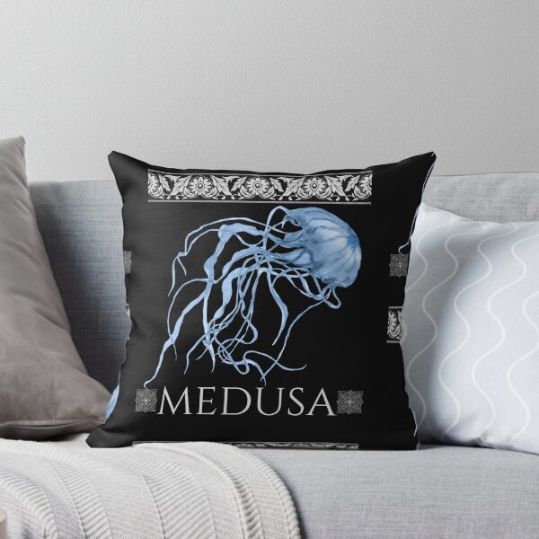 Item preview, Greek Medusa Marine Jellyfish Illustration Design designed and sold by EarthArtDesigns.