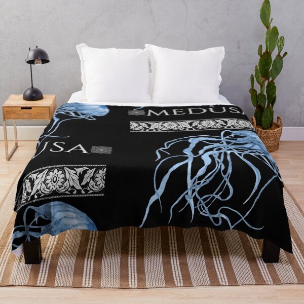Item preview, Greek Medusa Marine Jellyfish Illustration Design designed and sold by EarthArtDesigns.