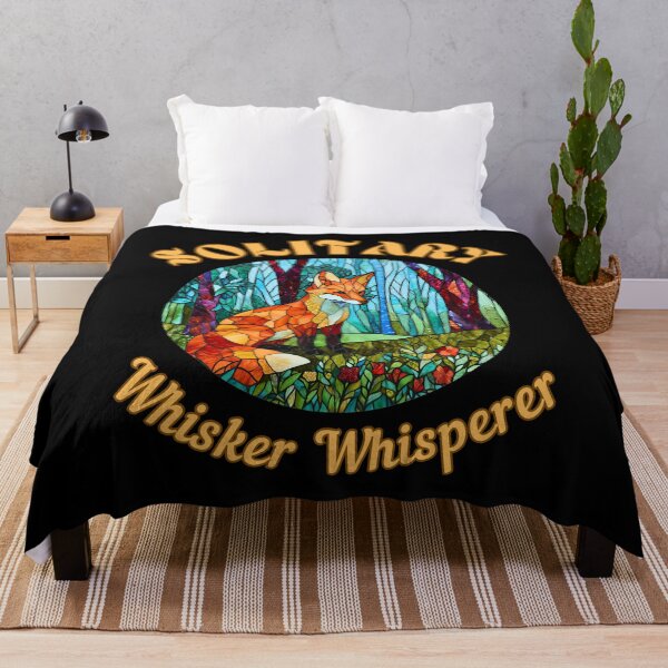 Item preview, Solitary Whisker Whisperer. fox lover designed and sold by FoxVibes.