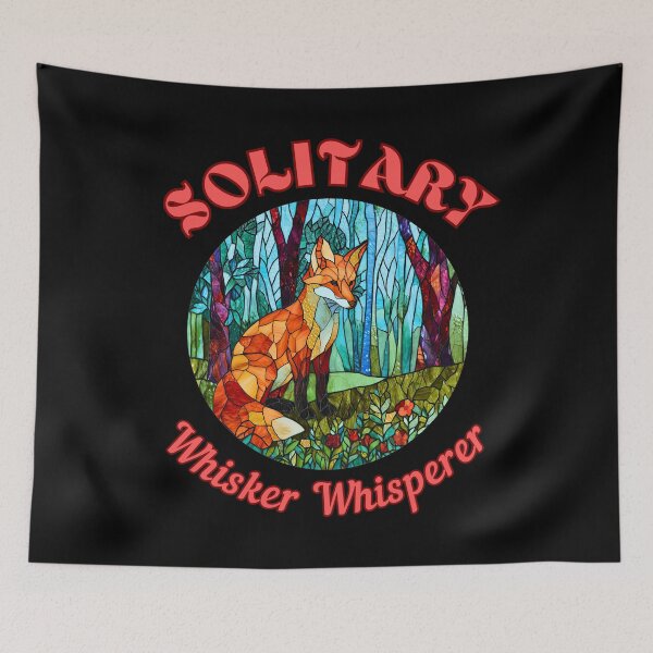 Item preview, Solitary Whisker Whisperer. fox head designed and sold by FoxVibes.