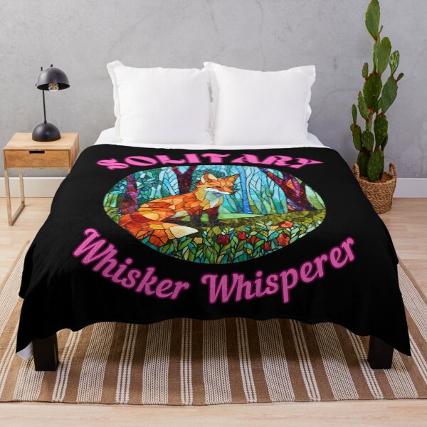 Item preview, Solitary Whisker Whisperer. cool fox designed and sold by FoxVibes.