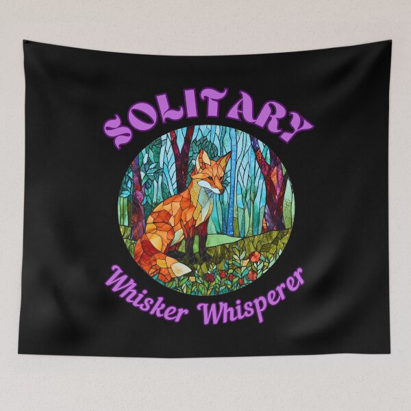 Item preview, Solitary Whisker Whisperer. realistic fox designed and sold by FoxVibes.
