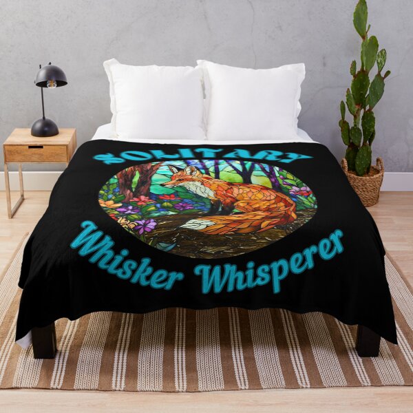 Item preview, Solitary Whisker Whisperer. vintage fox designed and sold by FoxVibes.