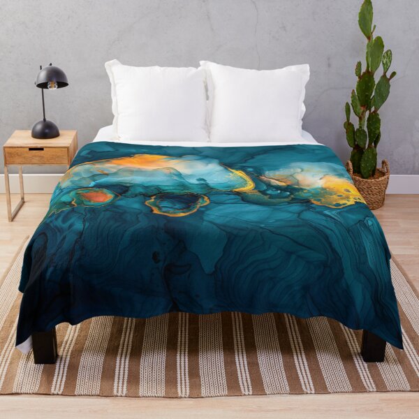 Item preview, Fluid Emerald Art designed and sold by AM-Fine-Designs.