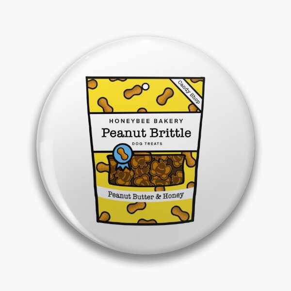 Item preview, Peanut Brittle Dog Treats designed and sold by honeybeepaper.