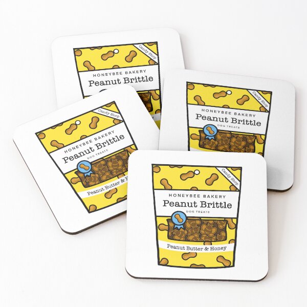 Item preview, Peanut Brittle Dog Treats designed and sold by honeybeepaper.